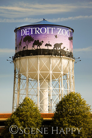 Detroit Zoo Water Tower