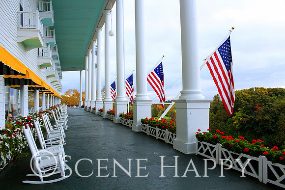 Mackinac Island Grand Hotel Porch