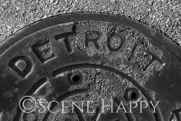 Detroit Manhole Cover