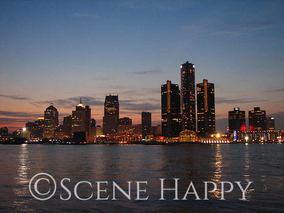Detroit at Dusk