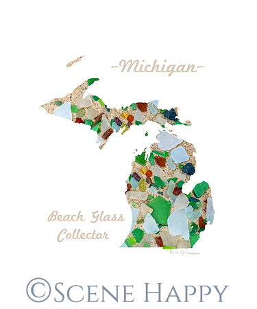 Michigan Beach Glass Collector