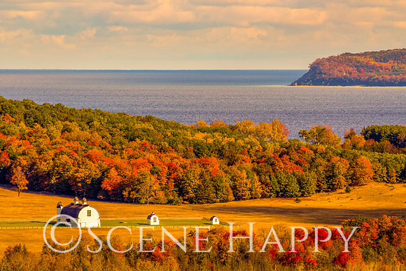 Barn along Lake Michigan