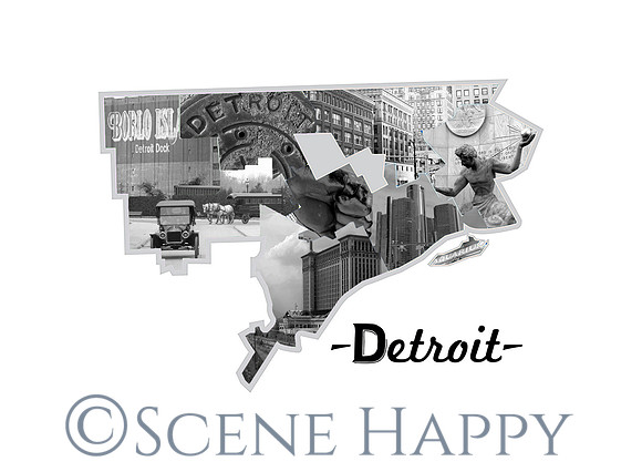 Detroit District Map Detroit