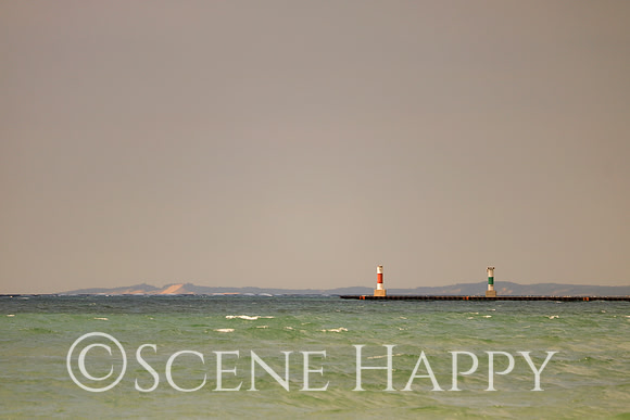 Onekama Light House and Dunes
