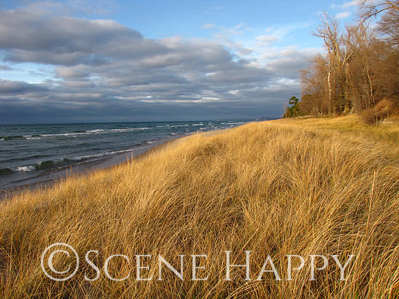 Lake Michigan in Fall