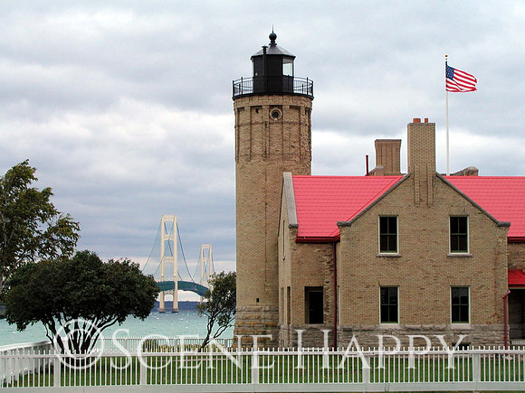 Old Mackinac Point Light Mackinaw City