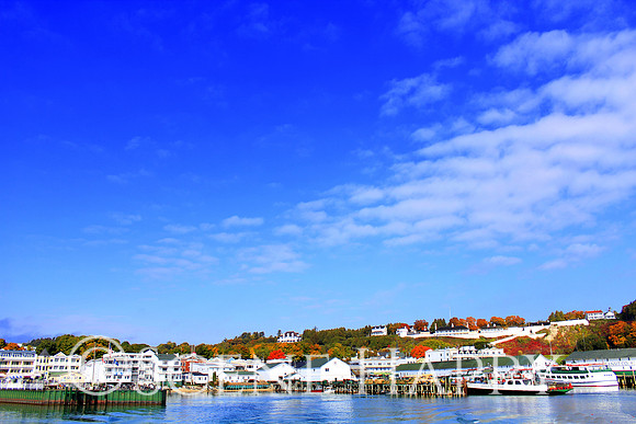 Mackinac Island Harbor Welcome