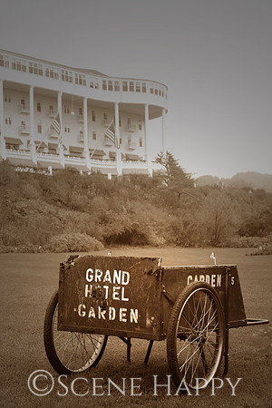 Mackinac Island Grand Hotel Garden