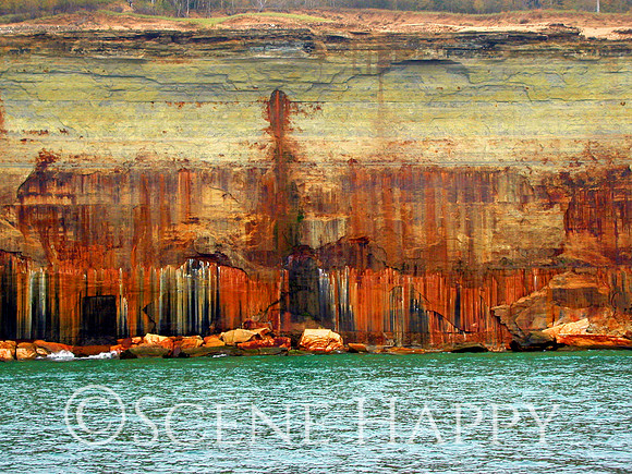 Pictured Rocks Painted Coves