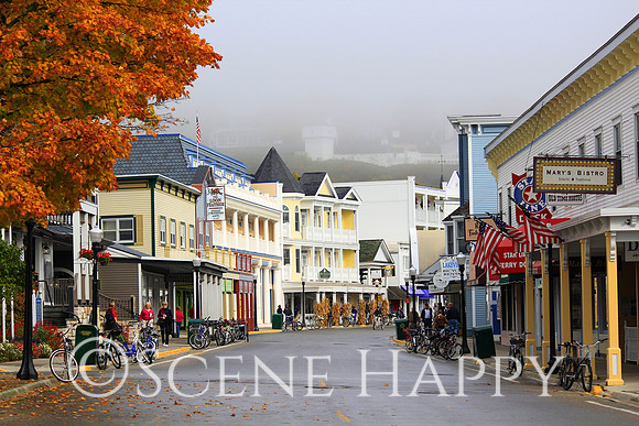 Mackinac Island Main Street Color